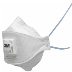 MASQUE USAGE COURT AURA 9332 FFP3 NR D VALVE (Boîte de 10)