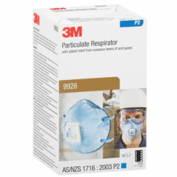 MASQUE USAGE COURT POUSSIERES ET ODEURS GENANTES FFP2 VALVE (Boîte de 10)