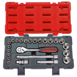 COFFRET DE DOUILLES ET ACCESSOIRES ULTIMATE 1/2' - 23 PIÈCES