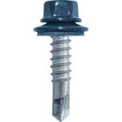 VIS AUTOPERCEUSE DE COUTURE COLORVIS TH8 5,5x25 RAL 9010 (blister 50 pcs)