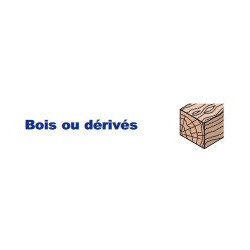 VIS AUTOPERCEUSE BOIS ZACROVIS TH8 6,5x100 RAL 7006 LAUZE (blister 25 pcs)