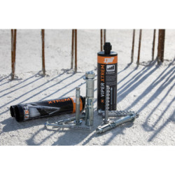 RESINE SCELLEMENT VIPER XTREM TON GRIS (cartouche 410ml)