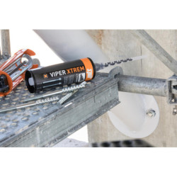 RESINE SCELLEMENT VIPER XTREM TON GRIS (cartouche 410ml)
