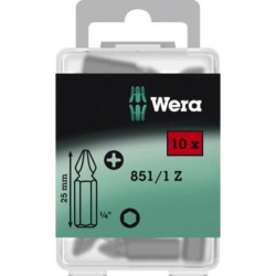 EMBOUT DE VISSAGE 1/4 PHILLIPS PH 1x25mm