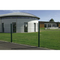 PANNEAU DE CLOTURE AXIS C HAUT 1,90mx LARG 2.48m Maille 200x55mm FIL 5mm VERT 6005