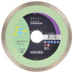 DISQUE DIAMANT STAR CERAMIQUE D 125 X 22.23