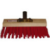 BALAI CANTONNIER VINYLE DUR 310 ROUGE SANS MANCHE