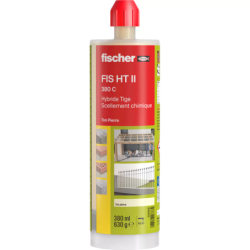 RESINE SCELLEMENT FIS HT 380C TON PIERRE (cartouche 380 ml)
