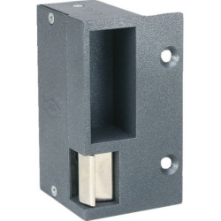 Gache electrique 12V applique pour serrure horizontale a contact stationnaire a droite