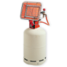 Radiant portable au gaz propane puissance 2,8 à 4,6kw Thermocouple + contrôleur d'atmosphère P823CA