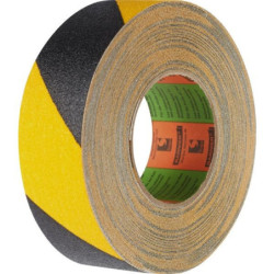 Ruban adhésif anti-dérapant Jaune/Noir 18m x 50mm