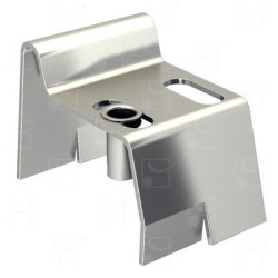 Butoir d’arrêt central à sceller zingué Hauteur 115 mm,largeur 100 mm,Longueur 160 mm Mantion 2097S