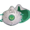 Masque usage court FFP3 R D coque valve Zéro 030 boîte de 10