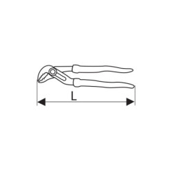PINCE MULTIPRISE A VERROUILLAGE MULTI-POSITIONS 300mm EXPERT