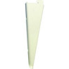 CONSOLE U DOUBLE BLANC L270 MM