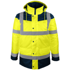 Parka HV Palerme Jaune/marine