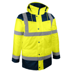 Parka HV Palerme Jaune/marine