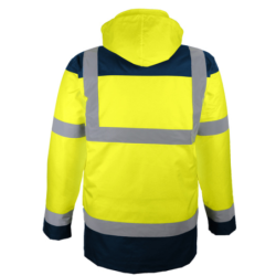 Parka HV Palerme Jaune/marine