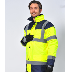 Parka HV Palerme Jaune/marine