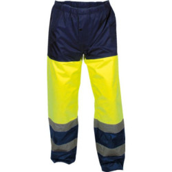 Pantalon pluie HV Sören Jaune/marine