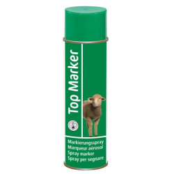 SPRAY DE MARQUAGE OVINS ROUGE TOPMARKER, 500ML