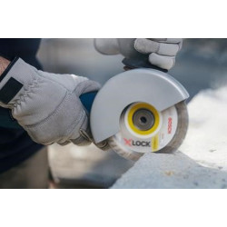 Disque a tronçonner diamanté X-Lock multi matériaux Ø125 mm Expert Bosch 2608615166
