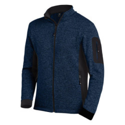 SWEAT CARDIGAN ZIPPE CHRISTOPH 100% POLY 280G Anthracite/ Noir