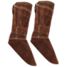 Guêtres soudeur cuir Marron (la paire)