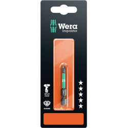 BLISTER DE 1 EMBOUT IMPACT TORX TX30 X LONG 50 MM