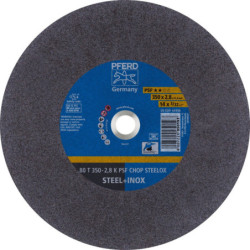 DISQUE A TRONCONNER 350x2.8x25.4mm PSF CHOP ACIER/INOX