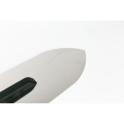 PLATOIR FLAMAND INOX 450mm POIGNEE FIBRE