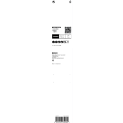 LAME SCIE SABRE EXPERT CARBURE ACIER 225mm S1155CHM