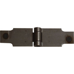 CHARNIERE FINE COURTE A SOUDER 160X50 mm BRUT