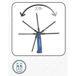 LAMPE INSPECTION MINI SLIM 3en1 ULTRA-MINCE ET FLEXIBLE 200 LUMENS