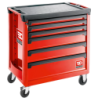 SERVANTE D'ATELIER EXTRA-LARGE 6 tiroirs 4 modules par tiroir ROLL.6M4APF