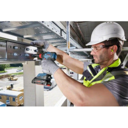 Pack de 2 outils Perceuse-visseuse GSR 18V-55 + Boulonneuse GDX 18V-200 + 2 batteries + chargeur ra