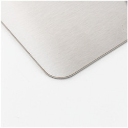 PLATOIR FLAMAND INOX 550mm POIGNEE FIBRE