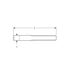 BURIN A PROFIL CONSTANT 21x150mm EXPERT