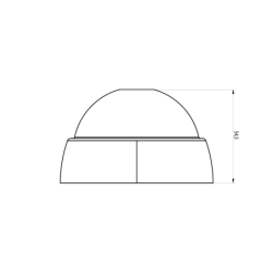 VERROU DE SÉCURITÉ POUR VÉHICULE UTILITAIRE UFO SIMPLE, INOX AVEC 2 CLÉS