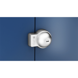 VERROU DE SÉCURITÉ POUR VÉHICULE UTILITAIRE UFO SIMPLE, INOX AVEC 2 CLÉS