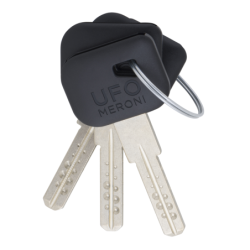 VERROU DE SÉCURITÉ POUR VÉHICULE UTILITAIRE UFO KIT 2 PIECES, INOX AVEC 3 CLÉS