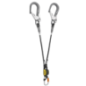 Longe double corde à absorbeur Absorbica-Y MGO avec connecteurs version européenne 80cm