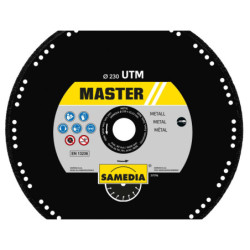 DISQUE DIAMANT MASTER UTM 125x1.3x22.2mm COUPE DES ACIERS