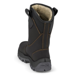 Botte cuir fourrée Unitan S3 HI CI FO LG SR Marron