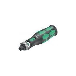 CLIQUET PIVOTANT REVERSIBLE PORTE DOUILLES ET EMBOUTS 3/8 +1/4 WERA
