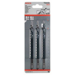 Lames de scie sauteuse T344D pour le bois Blister de 3