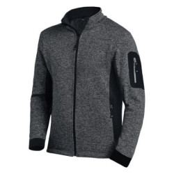 SWEAT CARDIGAN ZIPPE CHRISTOPH 100% POLY 280G Olive/Noir