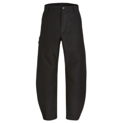 PANTALON LOUIS LARGEOT 1/2 BALLON MOLESKINE Noir