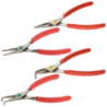 JEU DE 4 PINCES CIRCLIPS INTÉRIEURES/EXTÉRIEURES, BECS COUDÉS ET DROITS, 18 à 60mm PCJ4PB