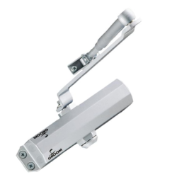 FERME-PORTE CPLET GR101 BRAS STAND. ARGENT